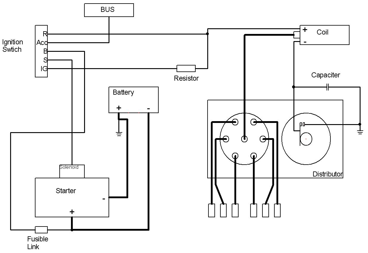 Just get it running wiring - Ignition and Electrical - HybridZ