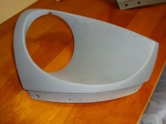s30 headlight case, fiberglass, used R right