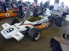 The McLaren Peter Revson drove...