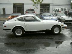 After drove the car up from Socal to Bay Area. Sitting in lot at Z Car Garage to be inspected