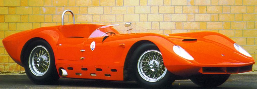 Exhaust - air vents to dissipate heat - Maserati Tipo 61 Birdcage - 1959-61
