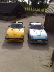 the two cars
