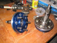 5 stud rear hubs