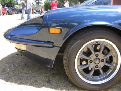 GM front brakes, skyline rears
