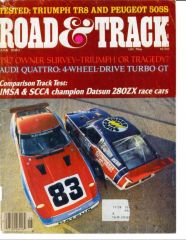280ZX race car comparison - article from Road & Track, June 1980 - p.1 