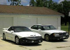Trans Am and Bonneville SSEi- old garage