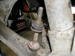 Old anti-roll bar bushing