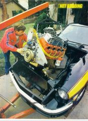 Big block Chevy into 240 article, Popular Hot Rodding, May, 1978, P.1 of 5