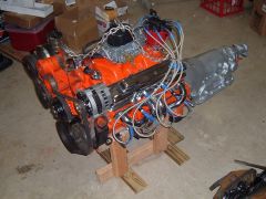 Engine and Transmission mated