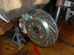 silvermine rear brakes mounted