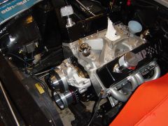 Engine installed