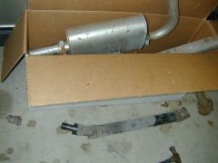 Project started! dropping the exhaust and drive shaft