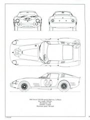 Ferrari 275 GTB 1965 drawing
