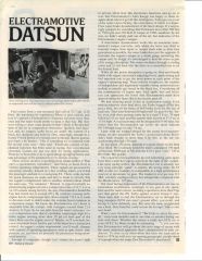 Electromotive Devendorf Datsun 280ZX Turbo -  R&T May, 1983 - p.6 of 6