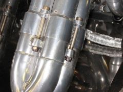 Exhaust - collector attachment detail - #1 of 4