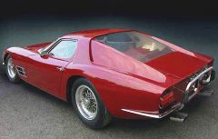 Fender vent - Lamborghini 400 GT Monza - one-off car never produced