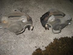 Old brake calipers