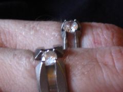 home madeTitanium rings