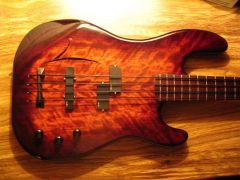 home made bass guitar