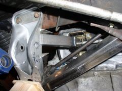 Drivers side engine mount from underneath
