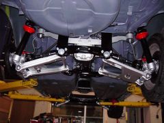 Z Car Rear suspension, 4.11/180 differential and brakes installed