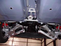 Z Car with suspension, 4.11/180 differential and brakes installed