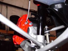 Front Caliper Conversion to Toyota 4x4
