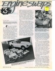 Project 240 Z28 - Hot Rod Magazine article - June and July, 1985 - p. 1 of 
