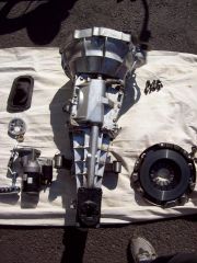 T-5_NWC_Transmission_with_clutch_and_shifter