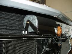 Cold air filter shield