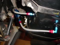 fuel lines from/to tank
