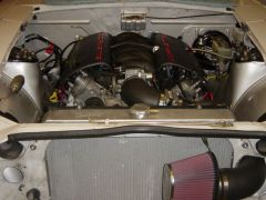 ls1 front view with air cleaner