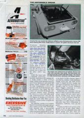 Jim Biondo's small block 260Z article, Chevy High Performance magazine, Mar