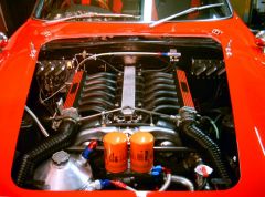 Ferrari GTO replica with V12