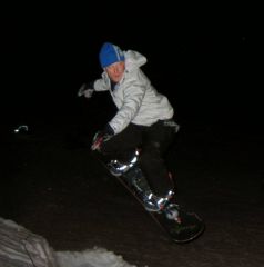 Me on snowboard