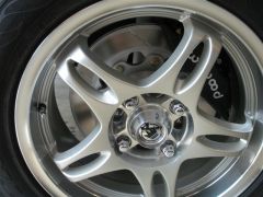 Front brakes & 16" wheels