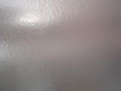 Texture of paint before 800 grit