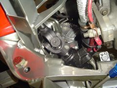 Subaru input shaft shortened and adapted to Datsun steering shaft