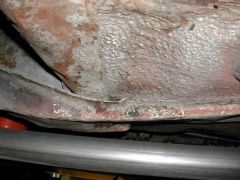 Rust - Driver floor pan
