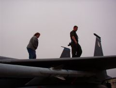 F15 On Wing