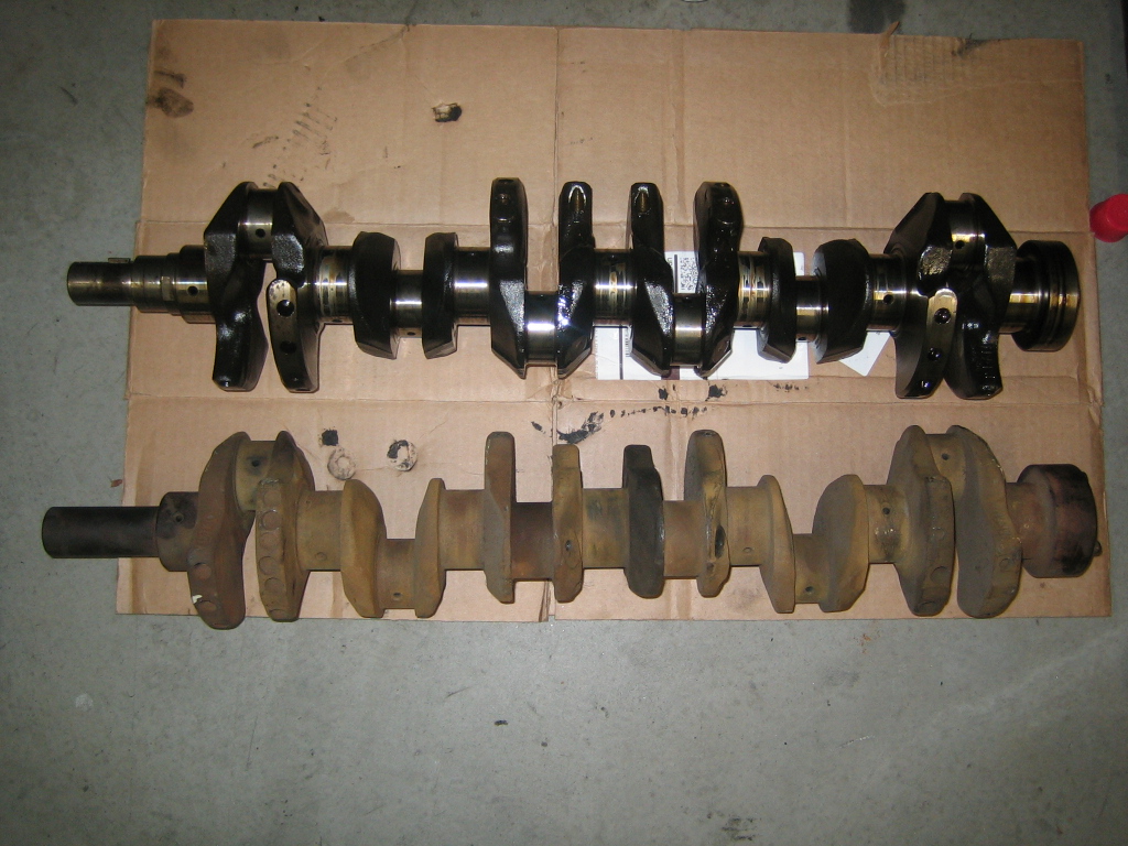 RB30 - crank (top one...bottom one is an LD28 crank)