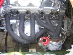 HKS twin turbo manifold
