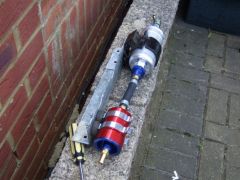 Bosch fuel pump and filter mount