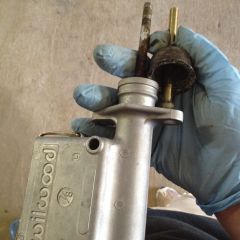 Swapping the master cylinder rod
