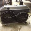 new alluminum radiator with electric fans mounted