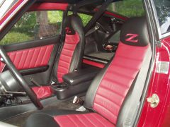 Katskin Seats with Embroidered "Z"