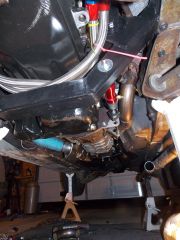 Ford 4.6L DOHC engine mount cross member