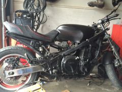 86 Fj1200 custom streetfighter project