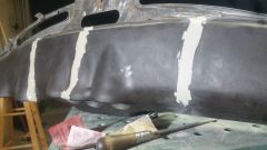 bondo added and sanded to liking