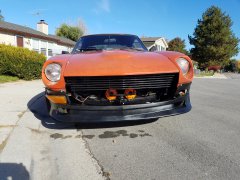 My 240z after some paint
